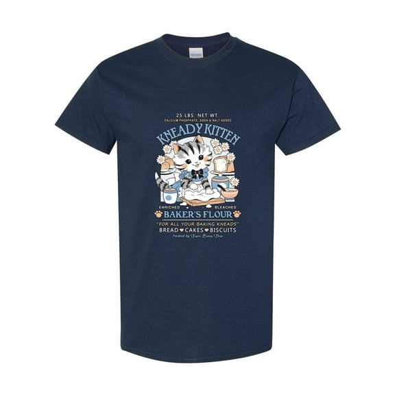 Kneady Kitten Cute Cat Lover Soft Adorable T-Shirt, for men & women, up to size 5XL