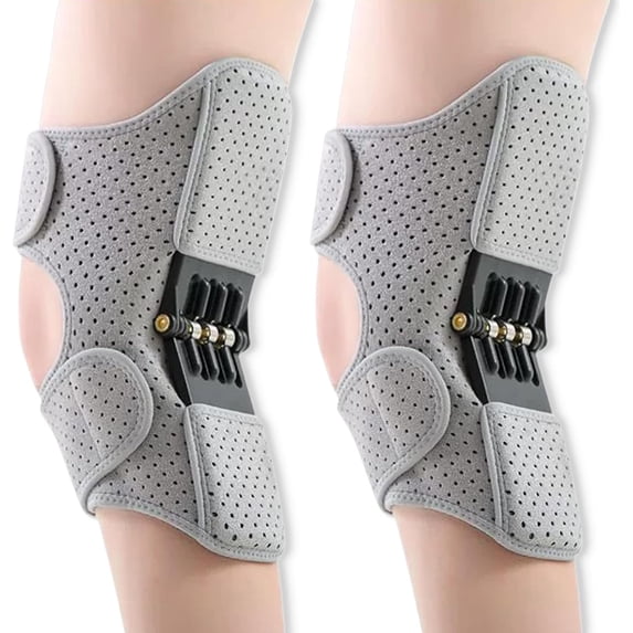 Knee Assistive Device, Knee Booster, Knee Booster Brace Joint Support Spring Stabilizer, for Climbing and Squatting