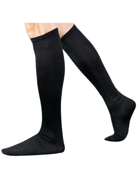 Over The Knee Baseball Socks High Football Softball Socks Sport Extra Long for Boys Girls Youth Men Sport Socks Men Sock Long Socks by Awwp Black One Size