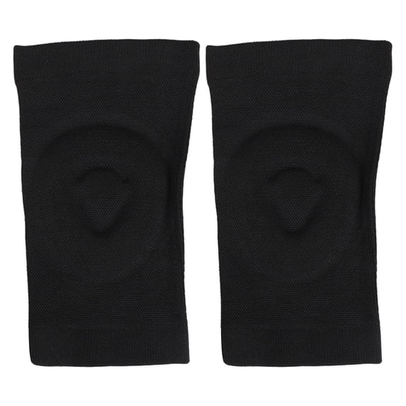 Knee Brace, Black Breathable Compression Knee Sleeve, 2 Pack Non Slip Knee Support Pairs, for Running Basketball Gym Workout Men Women Arthritis Joint Pain Relief Injury Recovery