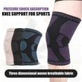 thumbnail image 1 of Knee Brace, Compression Knee Sleeve for Meniscus Tear Running Workout, Arthritis Joint Pain Relief, Elastic Knitted Knee Protector for Sports Recovery Black Xxl 1 Pack, 1 of 6