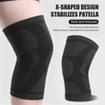 thumbnail image 1 of Knee Brace For Men And Women Compression Recovery Sleeve Breathable Non Slip Support Running Gym Weightlifting Basketball Cycling Walking Joint Comfort Workout Sports Daily Use, 1 of 5