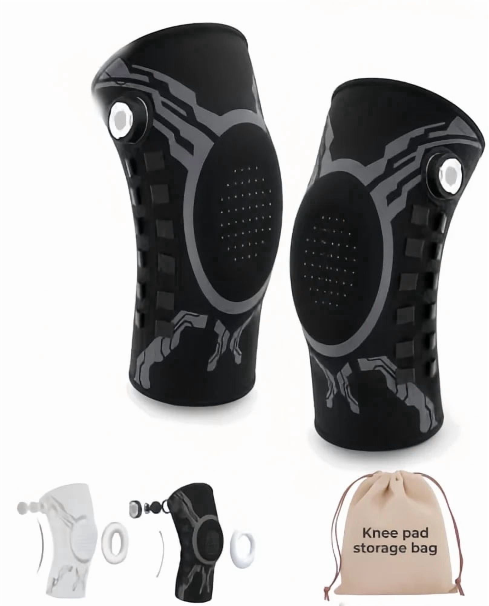 Knee Brace, Micro-Adjust Dial, Adjustable Compression Knee Support ...