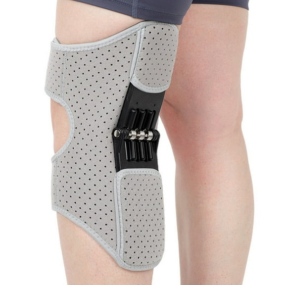 Knee Brace Powerful Rebounds Spring Knee Pad Easy to Use Knees Support Breathable Knees Guards for Running Workout
