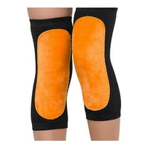 Knee Brace,Self-Heating Knee Pads for Men and Women, Leg Warmer Knee Pads Cold Protector, Circulation Support and Joint Pain Relief for Cycling Running Sports (Black (Padded, M)