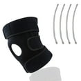 thumbnail image 1 of Knee Brace Support, Adjustable Knee Support for Men and Women, for Meniscus Tear, Tendonitis Pain Injury Recovery (Black), 1 of 7