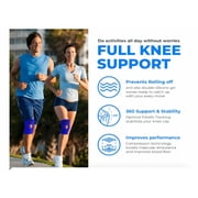 Knee Brace Universal One Size for Men Women Adjustable Stabilizer