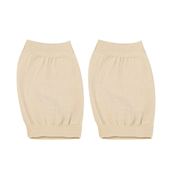 Knee Braces Anti-Slip Solid Color Knitted Knee Sleeve Protector Unisex Elastic Leg Warmer