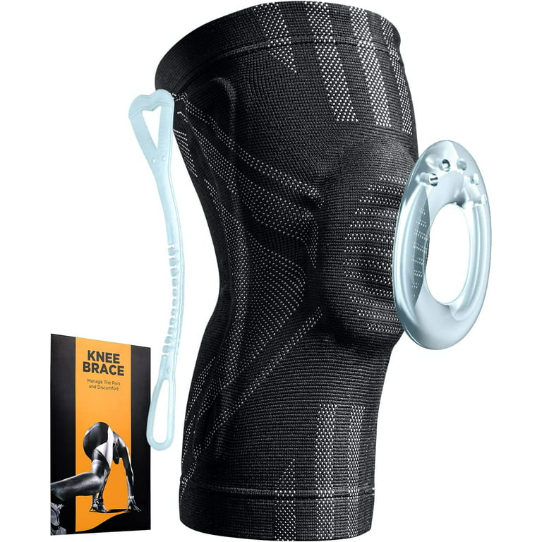 Knee Braces for Knee Knee, Knee Brace with Patella Gel Pad & Side  Stabilizers for Men Women, Medical Grade Knee Compression Sleeve for Any  Sports, Pain Relief, Meniscus Tear, Arthritis, ACL 