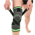 thumbnail image 1 of Knee Braces for Knee Pain Women & Men - 2 Pack Knee Brace for Knee Pain Set, Knee Brace Compression Sleeve, Knee Support for Knee Pain Meniscus Tear, ACL & Arthritis Pain Relief - Knee Sleeves, Green, 1 of 7