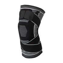 Knee Braces for Pain Relief - Compression Sleeves with Patella Gel Pad & Side Stabilizers, Support for Arthritis, Meniscus Tear, Running, Weightlifting for Men & Women