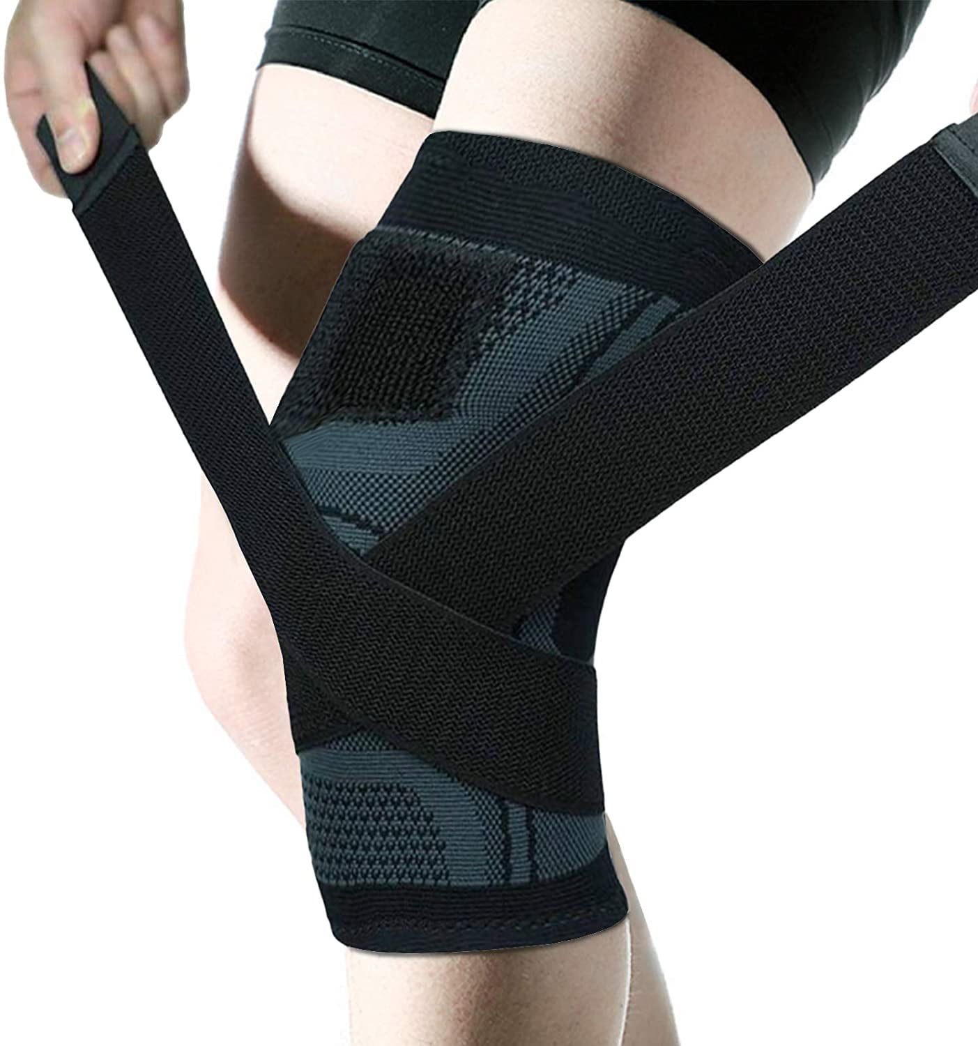 Professional Compression Knee Brace Support Protector For Arthritis Relief,  Joint Pain, Acl, Mcl, Meniscus Tear, Post Surgery