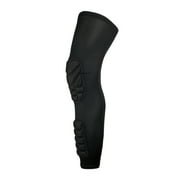 Knee Calf Padded 1 Pack Leg Thigh Compression Sleeve Sports Protective Gear Shin Brace Support for Football Basketball Volleyball Soccer Baseball Tennis Youth Kids Adult Aosijia