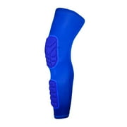 Knee Calf Padded 1 Pack Leg Thigh Compression Sleeve Sports Protective Gear Shin Brace Support for Football Basketball Volleyball Soccer Baseball Tennis Youth Kids Adult Aosijia