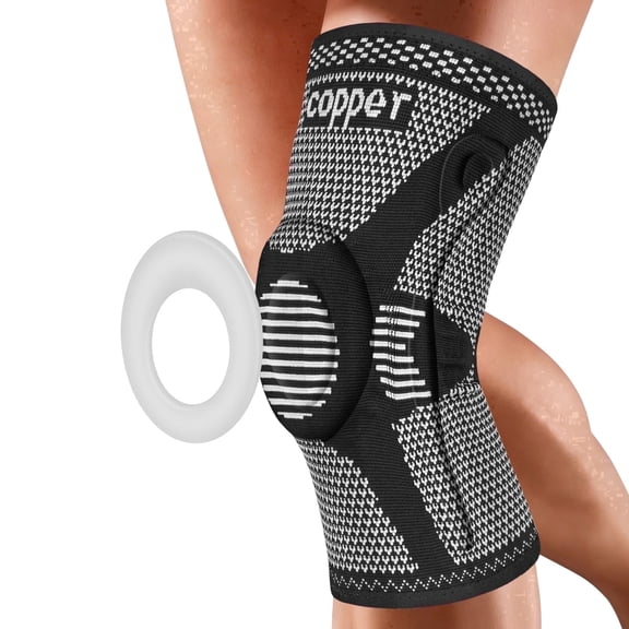 Professional Knee Brace, Compression Knee Brace, Enhanced Knee Support, with Patellar Gel Pad, for Meniscus Tears, ACL Injuries, Arthritis, and Joint Pain【M]