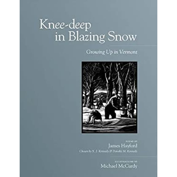 Pre-Owned Knee-Deep in Blazing Snow: Growing Up in Vermont (Hardcover) 1590783387 9781590783382