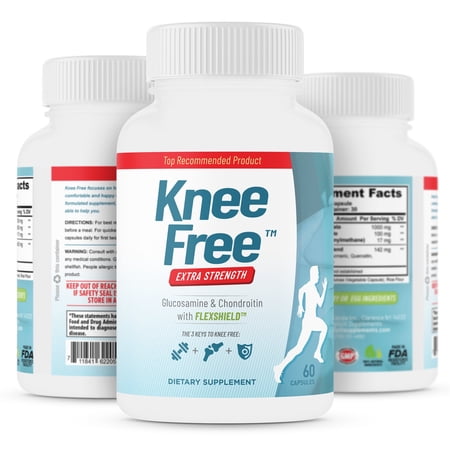 Knee Free – Extra Strength, Focused Formula for Knee Relief – 60 Capsules