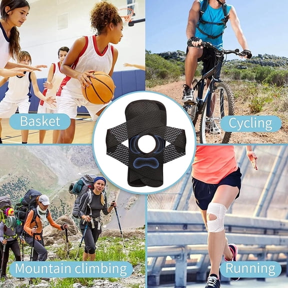 Knee Gear for Men and Women Breathable Meniscus Knee Brace with Side Stabilizers for Meniscus Tear Support and Joint Comfort