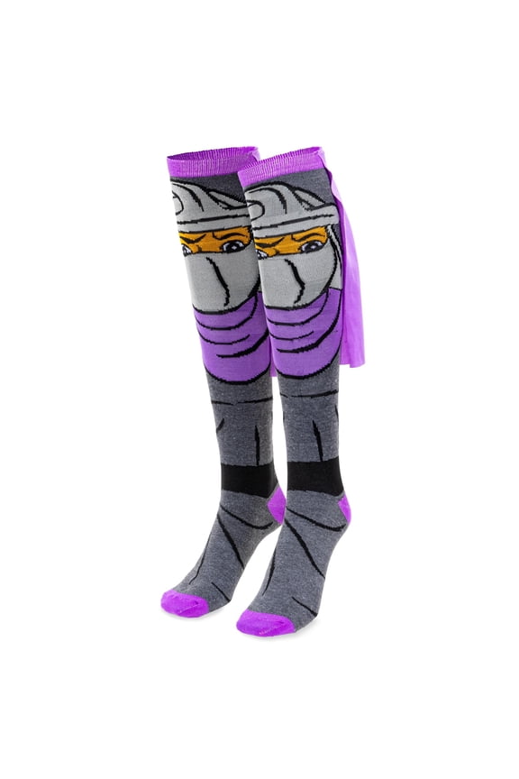 Knee High Cape Sock - Shredder Licensed kh4b0stmt