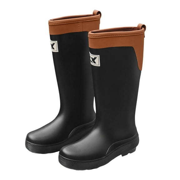 Knee High Rain Boots for Women Waterproof Rubber Garden Boots Non Slip Muck Boots Tall Fishing Water Shoes