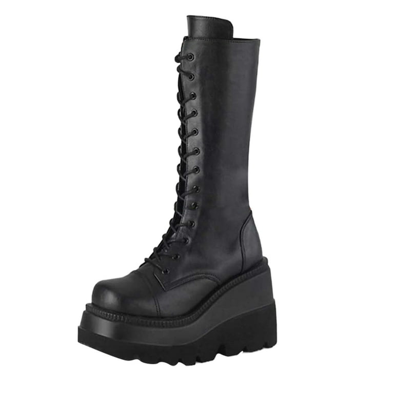 Platform Wool Slipper Boot Platform Wool Slipper Boot