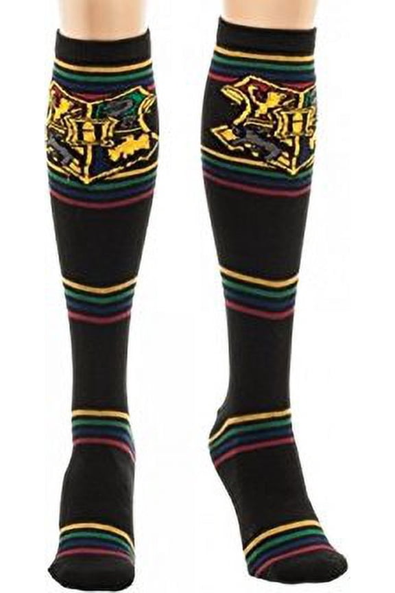 Hogwarts Crest Knee High Socks