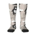thumbnail image 1 of Knee High Socks for Men and Women, Cartoon bear brown Althletic Compression Socks, Support Long Tube Socks for Outdoor Sport, Calf Socks, High Stockings for Women Men, 1 of 7