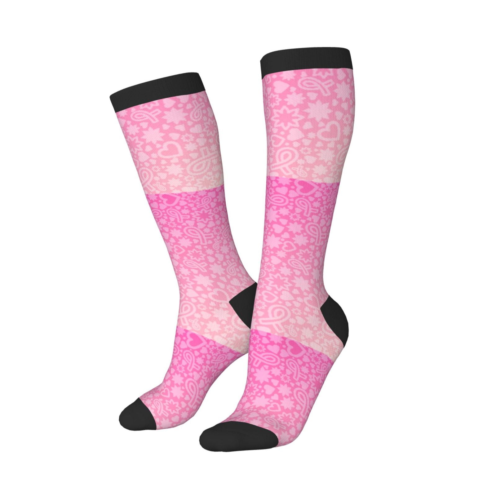 nike breast cancer socks