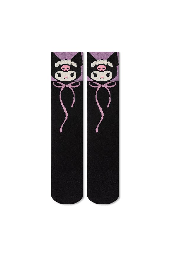 Knee High Socks for Girls & Women Cute Cartoon Stockings Kawaii Cotton Long Socks Outdoor Anime Stocks Thicken Over Knee  Compression Stockings