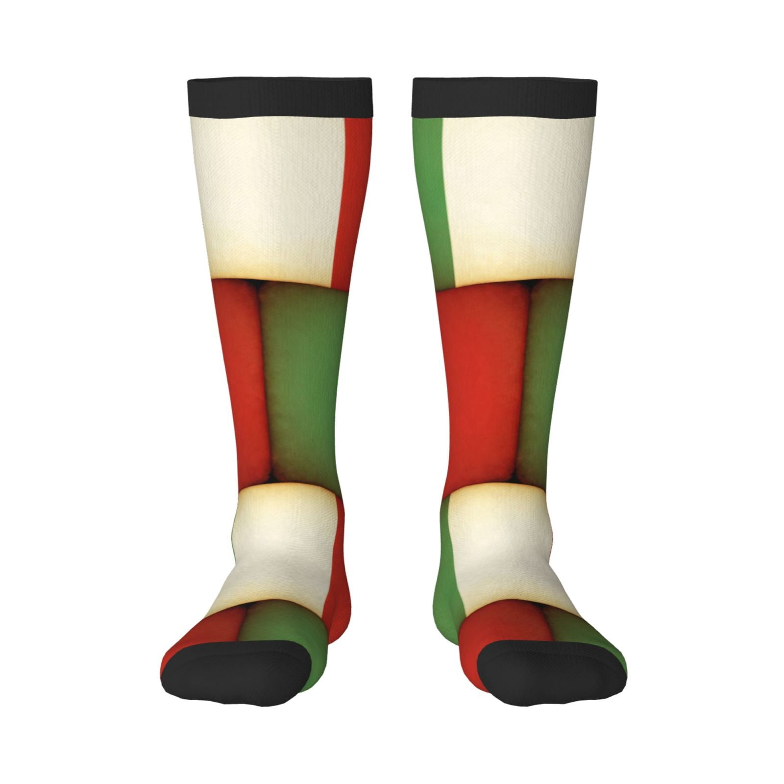 Knee High Socks for Women Italia Italy Italian Flag Long Tube Sock ...