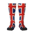 thumbnail image 1 of Knee High Socks for Women Union Jack All Uk Flag Long Tube Sock Uniform Socks, 1 of 7