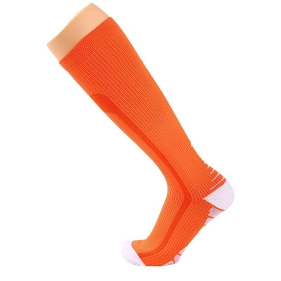 Knee High Stockings for Women Comfortable Thigh High Cozy Support Opaque Fall Fashion Sport Compression Socks Orange