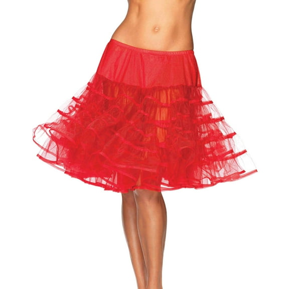 Knee Length Petticoat Skirt