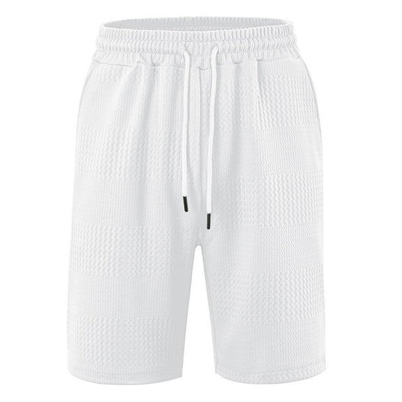 Knee Length Shorts for Men Baggy Summer Outdoor Sports Short Pants Beach Shorts with Multi-Pocket
