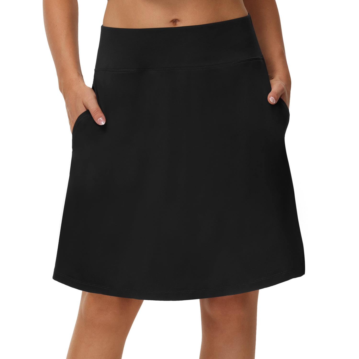 Knee Length Skorts for Woman Golf Skirts for Women Long Skorts Skirts ...