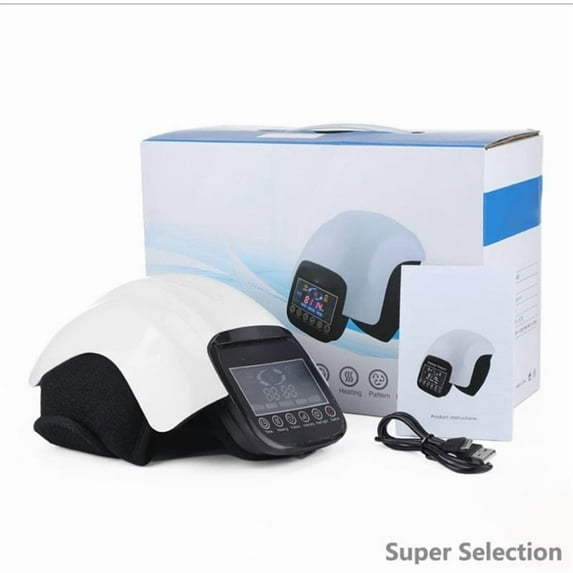 Knee Massager, Portable Rechargeable Knee Wrap With Vibration & Heat Therapy, Adjustable For Pain Relief & Relaxation, Ideal For Elderly, Athletes, Home & Travel Use
