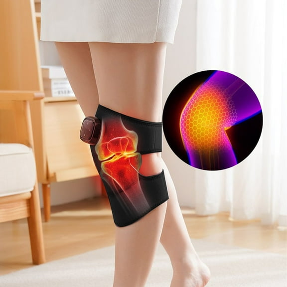 Knee Massagers with Heat,Multifunctional Rechargeable Calf Massagers,Wireless Remote Control 3 Speed Modes,Portable Winter Warm Gift.