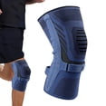 thumbnail image 1 of Knee Pad Performance Gear for Sports – Enhanced Joint Stability and Alignment Support for Exercise Outdoor Use and All Ages, 31cm, Blue, 1 of 9
