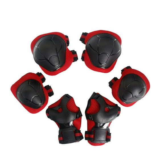 Knee Pads and Elbow Pads Protective Gear Set Elbow Pads and Knee Pads for Outdoor Sports with Wrist Guards 3 in 1 for Skating Cycling Bike Rollerblading Scooter
