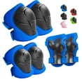thumbnail image 1 of Knee Pads And Elbow Pads Set with Wrist Guard for Kids 3-9 Years Toddler Knee and Elbow Pads with Wrist Guards 3 in 1 for Skating Cycling Bike Rollerblading Scooter, 1 of 6