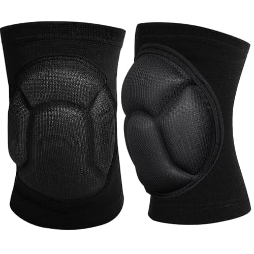 Knee Pads for Garden, Gardening, House Cleaning, Construction Work, Dancing, Volleyball, Flooring, Climbing, Riding Kneepads with Thick EVA Foam Padding, Outdoor Sports Kneeling Pads Cushion Floo