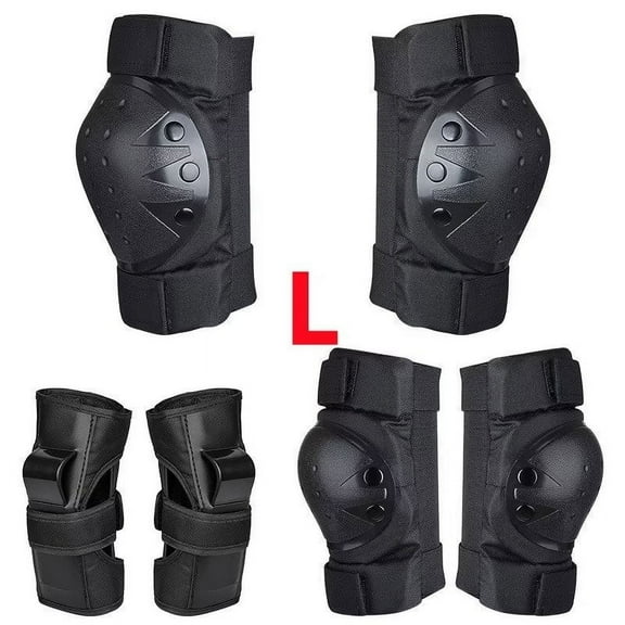 Knee Pads, Protective Knee Pads For Women Adults/Young, Sports Protective Equipment With Skateboard, Roller Skating, Bicycle, Scooter, Black M