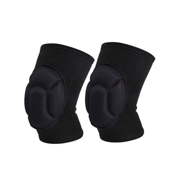Knee Pads for Sports Men Women Dance Roller Skating Volleyball Basketball and More  Protective Gear for Knees in Daily Activities and Training, L, Black