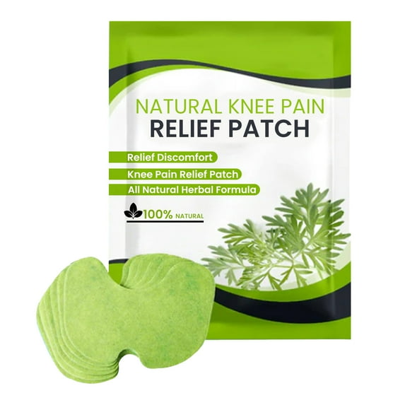 Knee Pads for Joint Warmth and Support - Natural Knee Patch Plaster Patch for Long Lasting Comfort and Mobility (1bag/12pcs)