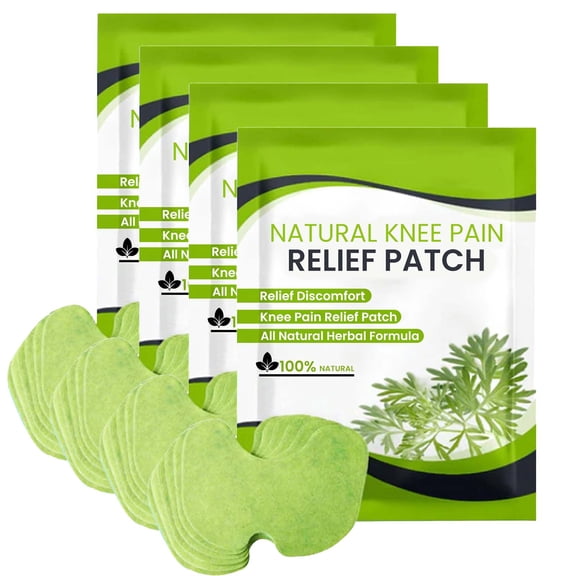 Knee Pads for Joint Warmth and Support - Natural Knee Patch Plaster Patch for Long Lasting Comfort and Mobility (1pack/12pcs)