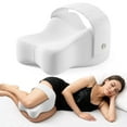 thumbnail image 1 of Memory Foam Knee Pillow for Side Sleepers, Adjustable Leg Support for Alignment, 1 of 6