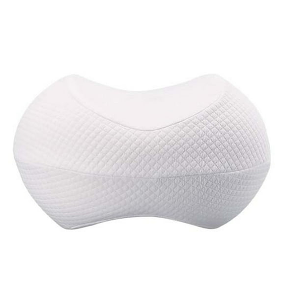 Support for Knee and Leg Alignment Side Sleep Pillow for Sciatica Numbness Back Comfort and Pelvic Stability,10.23*5.9*7.87 in,White