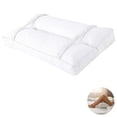 thumbnail image 1 of Polyester Fiber Knee Pillow for Side Sleepers, Ergonomic Leg Support Pillow with Straps, 13.0 x 5.9 x 4.7 in, Pressure Comfort Hip Cushion for Discomfort & Body Aches, 1 of 8