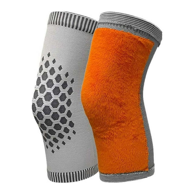 Knee Protection Warm And Plush Graphene Knee Socks For Middleaged And