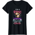 thumbnail image 1 of Knee Replacement Bionic Grandma After Surgery Gift T-Shirt, 1 of 3
